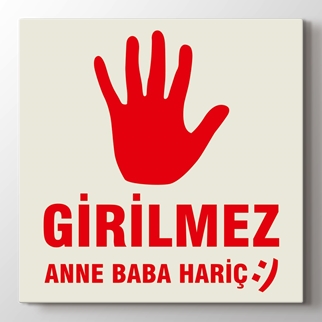 Girilmez  görseli.