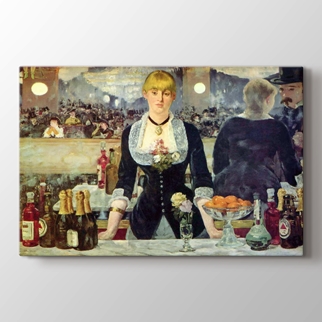 Folies Bergere'de bir bar görseli.